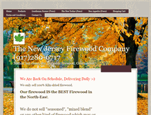 Tablet Screenshot of newjersey-firewood.com